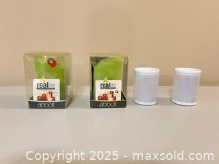 MaxSold Auction: Lot of 4 Flameless LED Candles — ReaLite / Abbott - Waterloo (Ontario, Canada) SELLER MANAGED Estate Sale Online Auction -  New Hampshire Street