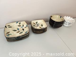 MaxSold Auction: Pfaltzgraff Mixed Stoneware Dinnerware Set — Lot - Waterloo (Ontario, Canada) SELLER MANAGED Estate Sale Online Auction -  New Hampshire Street