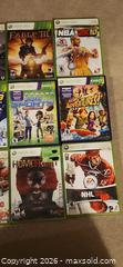 MaxSold Auction: 9 Microsoft Xbox 360 video games.  - Toronto (Ontario, Canada) SELLER MANAGED Downsizing Online Auction -  Pilkington Drive