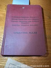 MaxSold Auction: Antique Railroad Manuals A - Greater Napanee (Ontario, Canada) PARTNER MANAGED Estate Sale Online Auction - Camden Road