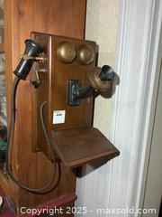 MaxSold Auction: Antique Wall Phone A - Greater Napanee (Ontario, Canada) PARTNER MANAGED Estate Sale Online Auction - Camden Road