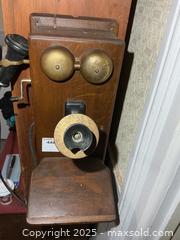 MaxSold Auction: Antique Wall Phone A - Greater Napanee (Ontario, Canada) PARTNER MANAGED Estate Sale Online Auction - Camden Road