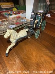 MaxSold Auction: Cast Iron Horse And Carriage A - Greater Napanee (Ontario, Canada) PARTNER MANAGED Estate Sale Online Auction - Camden Road