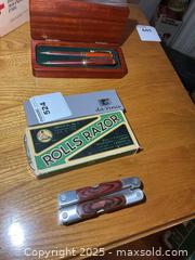 MaxSold Auction: Pens, Razor And Pocket Tool A - Greater Napanee (Ontario, Canada) PARTNER MANAGED Estate Sale Online Auction - Camden Road