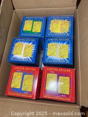 MaxSold Auction: Pokemon Gold Plated Cards A - Greater Napanee (Ontario, Canada) PARTNER MANAGED Estate Sale Online Auction - Camden Road