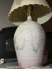 MaxSold Auction: Pottery Lamp With Dornbush Shade A - Greater Napanee (Ontario, Canada) PARTNER MANAGED Estate Sale Online Auction - Camden Road