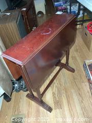 MaxSold Auction: Small Drop Leaf Table B - Greater Napanee (Ontario, Canada) PARTNER MANAGED Estate Sale Online Auction - Camden Road