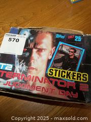 MaxSold Auction: Terminator  Collector Cards A - Greater Napanee (Ontario, Canada) PARTNER MANAGED Estate Sale Online Auction - Camden Road
