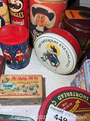 MaxSold Auction: Tins B - Greater Napanee (Ontario, Canada) PARTNER MANAGED Estate Sale Online Auction - Camden Road