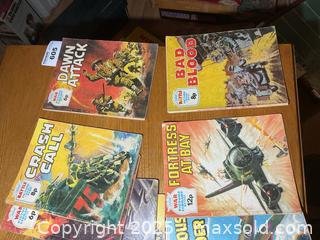 MaxSold Auction: Vintage War Comics A - Greater Napanee (Ontario, Canada) PARTNER MANAGED Estate Sale Online Auction - Camden Road