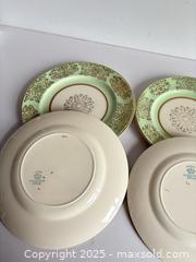 MaxSold Auction: Set of 4 Vintage Bone China Plates - Made in England - Toronto (Ontario, Canada) SELLER MANAGED Downsizing Online Auction - Noble Street (CONDO)