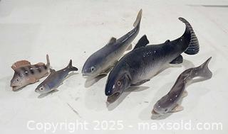MaxSold Auction: Bing & Grøndahl Porcelain Fish Figurines - Sacramento (California, USA) SELLER MANAGED Reseller Online Auction - Arden Way