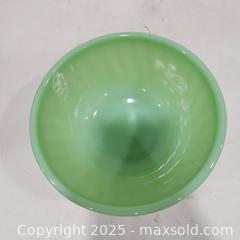 MaxSold Auction: Fire-King Jadeite Mixing Bowl - Sacramento (California, USA) SELLER MANAGED Reseller Online Auction - Arden Way