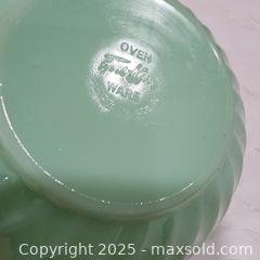 MaxSold Auction: Fire-King Jadeite Mixing Bowl - Sacramento (California, USA) SELLER MANAGED Reseller Online Auction - Arden Way