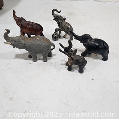 MaxSold Auction: Mixed Decorative Elephant Figures (Lot of 7) - Sacramento (California, USA) SELLER MANAGED Reseller Online Auction - Arden Way