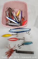 MaxSold Auction: Mixed Fishing Lures - Deep Sea and More - Sacramento (California, USA) SELLER MANAGED Reseller Online Auction - Arden Way