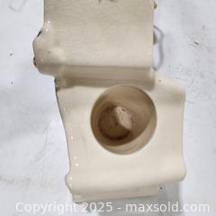 MaxSold Auction: Vintage Ceramic Electric Mantel Clock with Rose Motif - Working - Sacramento (California, USA) SELLER MANAGED Reseller Online Auction - Arden Way