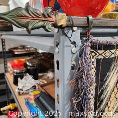 MaxSold Auction: Vintage Woven Cat Tapestry Wall Hanging - Sacramento (California, USA) SELLER MANAGED Reseller Online Auction - Arden Way