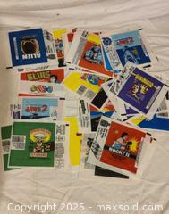 MaxSold Auction: 34 Vintage 1970s Trading Card Wrappers — Multiple Series - Toronto (Ontario, Canada) SELLER MANAGED Downsizing Online Auction - Rutherford Avenue