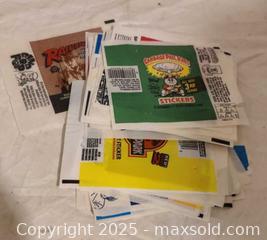MaxSold Auction: 34 Vintage 1970s Trading Card Wrappers — Multiple Series - Toronto (Ontario, Canada) SELLER MANAGED Downsizing Online Auction - Rutherford Avenue