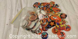 MaxSold Auction: Assorted Pogs / Milk Caps (100–200) - Toronto (Ontario, Canada) SELLER MANAGED Downsizing Online Auction - Rutherford Avenue
