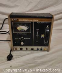 MaxSold Auction: BK Precision 520B Transistor Tester (Analog Meter) - Toronto (Ontario, Canada) SELLER MANAGED Downsizing Online Auction - Rutherford Avenue