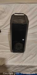 MaxSold Auction: Black Mid-Tower Desktop PC Case (Likely ATX/Micro-ATX) - Toronto (Ontario, Canada) SELLER MANAGED Downsizing Online Auction - Rutherford Avenue
