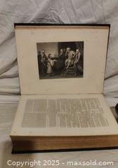 MaxSold Auction: Holy Bible — 2-Volume Set, Full Leather, Large Folio - Toronto (Ontario, Canada) SELLER MANAGED Downsizing Online Auction - Rutherford Avenue