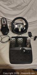 MaxSold Auction: Logitech Driving Force/G27 Racing Wheel with Pedals &#38; Shifter - Toronto (Ontario, Canada) SELLER MANAGED Downsizing Online Auction - Rutherford Avenue