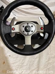 MaxSold Auction: Logitech Driving Force/G27 Racing Wheel with Pedals &#38; Shifter - Toronto (Ontario, Canada) SELLER MANAGED Downsizing Online Auction - Rutherford Avenue