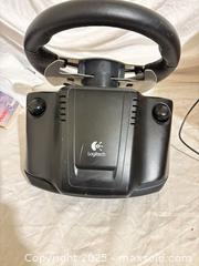 MaxSold Auction: Logitech Driving Force/G27 Racing Wheel with Pedals &#38; Shifter - Toronto (Ontario, Canada) SELLER MANAGED Downsizing Online Auction - Rutherford Avenue
