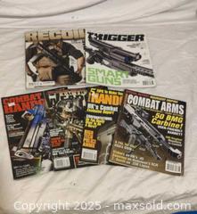 MaxSold Auction: Lot of 6 Printed Firearms Magazines, Single Issues (English) - Toronto (Ontario, Canada) SELLER MANAGED Downsizing Online Auction - Rutherford Avenue
