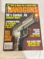 MaxSold Auction: Lot of 6 Printed Firearms Magazines, Single Issues (English) - Toronto (Ontario, Canada) SELLER MANAGED Downsizing Online Auction - Rutherford Avenue