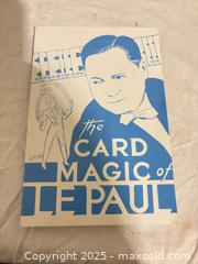 MaxSold Auction: Lot of 9 Magic Trick Booklets (Card & Coin Tricks) - Toronto (Ontario, Canada) SELLER MANAGED Downsizing Online Auction - Rutherford Avenue