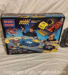 MaxSold Auction: Mega Bloks Motor Sport Build & Race Speedway Set 9801 - Toronto (Ontario, Canada) SELLER MANAGED Downsizing Online Auction - Rutherford Avenue