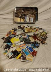 MaxSold Auction: Mixed Matchbook Collection — 500+ Pieces with Metal Tin - Toronto (Ontario, Canada) SELLER MANAGED Downsizing Online Auction - Rutherford Avenue