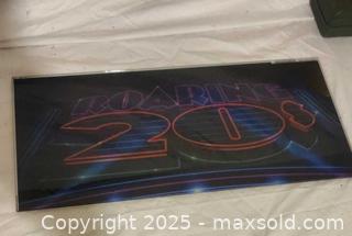MaxSold Auction: Roaring 20's Neon-Style Slot Machine Glass Panel - Toronto (Ontario, Canada) SELLER MANAGED Downsizing Online Auction - Rutherford Avenue