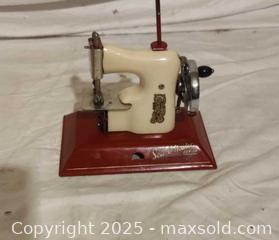 MaxSold Auction: Sew-O-Matic Junior Vintage Miniature Sewing Machine - Toronto (Ontario, Canada) SELLER MANAGED Downsizing Online Auction - Rutherford Avenue