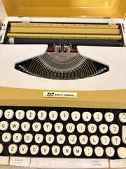 MaxSold Auction: Smith-Corona Portable Manual Typewriter, Cream/Beige - Toronto (Ontario, Canada) SELLER MANAGED Downsizing Online Auction - Rutherford Avenue