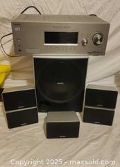 MaxSold Auction: Sony Home Theater 5.1 AV Receiver with Subwoofer &#38; 5 Satellites - Toronto (Ontario, Canada) SELLER MANAGED Downsizing Online Auction - Rutherford Avenue