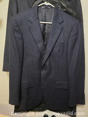 MaxSold Auction: Canali & Rossen Blazers, Igauna Leather Shoes - 10.5 & Suspenders  - Vancouver (British Columbia, Canada) PARTNER MANAGED Downsizing Online Auction - Montcalm Street (CONDO)