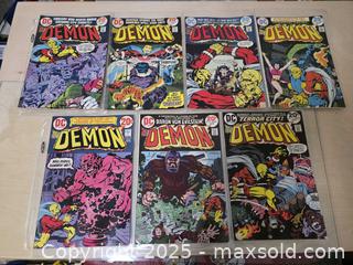 MaxSold Auction: DC Comics - The Demon Comic Books - Vancouver (British Columbia, Canada) PARTNER MANAGED Downsizing Online Auction - Montcalm Street (CONDO)