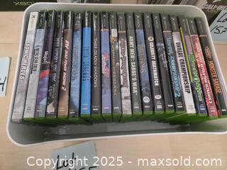 MaxSold Auction: Microsoft Original Xbox Games - Vancouver (British Columbia, Canada) PARTNER MANAGED Downsizing Online Auction - Montcalm Street (CONDO)