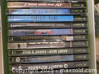 MaxSold Auction: Microsoft Original Xbox Games - Vancouver (British Columbia, Canada) PARTNER MANAGED Downsizing Online Auction - Montcalm Street (CONDO)