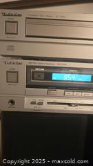 MaxSold Auction: Mission & Technics Vintage Hi?Fi Stack: SL?P100 CD, SA?2029 Receiver - Vancouver (British Columbia, Canada) PARTNER MANAGED Downsizing Online Auction - Montcalm Street (CONDO)