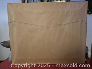 MaxSold Auction: Original SIgned oil painting - Vancouver (British Columbia, Canada) PARTNER MANAGED Downsizing Online Auction - Montcalm Street (CONDO)