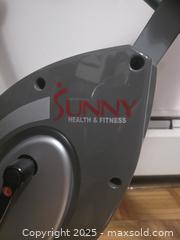 MaxSold Auction: Sunny Health & Fitness Stationary Bicycle / Excercise Bike - Vancouver (British Columbia, Canada) PARTNER MANAGED Downsizing Online Auction - Montcalm Street (CONDO)