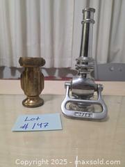MaxSold Auction: Vintage Firehose nozzels - Vancouver (British Columbia, Canada) PARTNER MANAGED Downsizing Online Auction - Montcalm Street (CONDO)