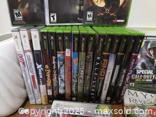 MaxSold Auction: Xbox Games - Vancouver (British Columbia, Canada) PARTNER MANAGED Downsizing Online Auction - Montcalm Street (CONDO)
