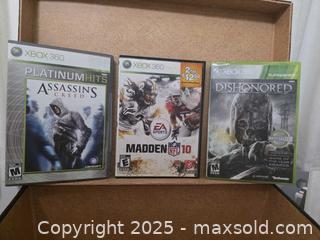 MaxSold Auction: Xbox Games and accessories - Vancouver (British Columbia, Canada) PARTNER MANAGED Downsizing Online Auction - Montcalm Street (CONDO)